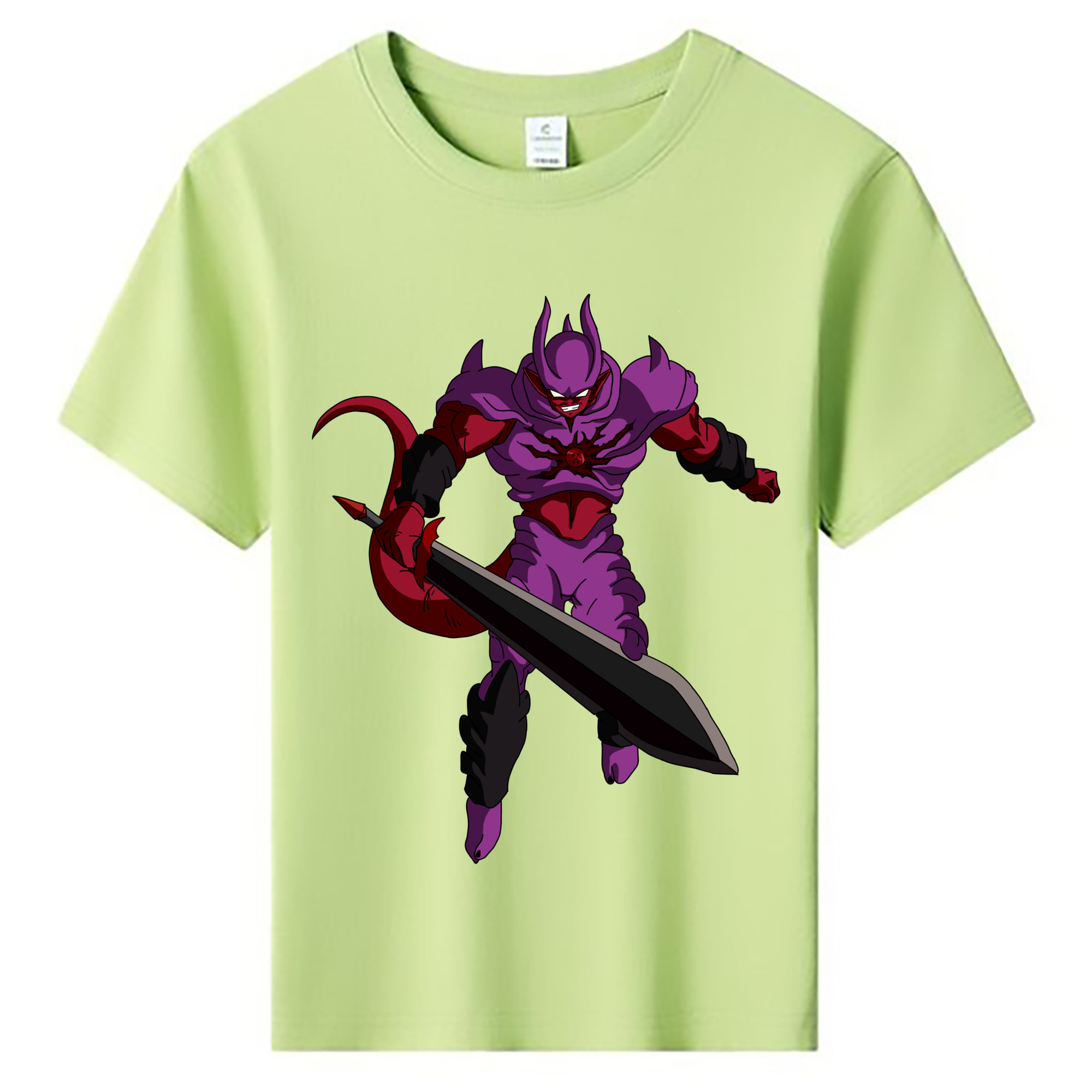 （画像用） ドラゴンボール ジャネンバ DRAGON BALL Janemba 綿100％キッズTシャツ（フロントプリント）